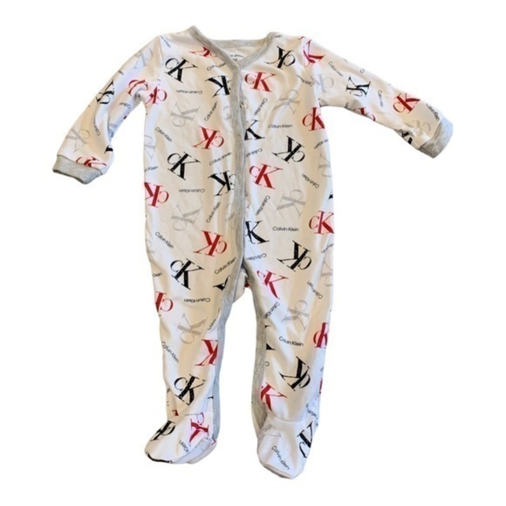 Calvin Klein one piece footed coverall